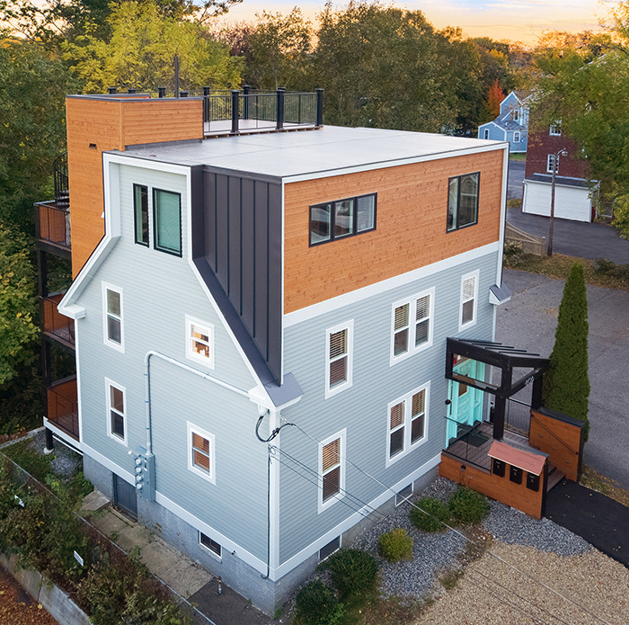 State Street Multifamily Portsmouth Aerial Perspective 1
