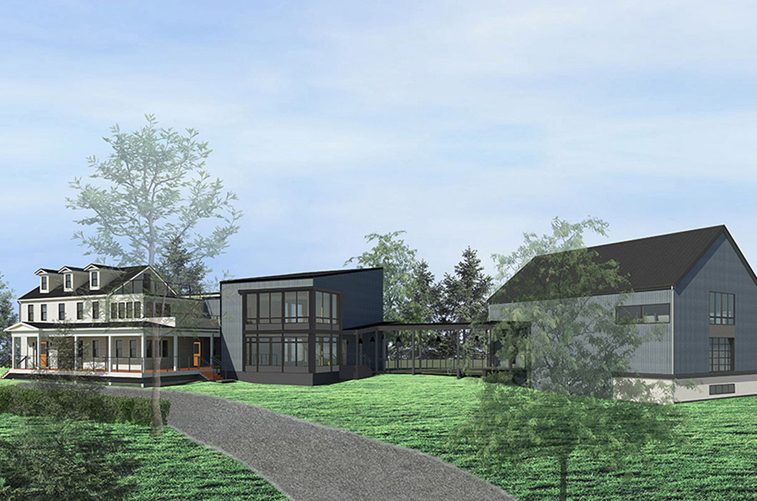 A rendering of the proposed Parker Street Development in Newburyport, MA